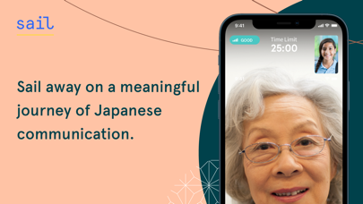 How to cancel & delete Sail - Japanese conversations from iphone & ipad 1