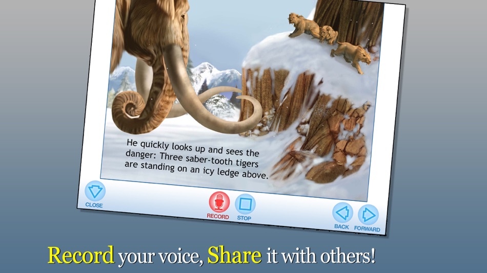 #4. Woolly Mammoth In Trouble (iOS) 由: Oceanhouse Media