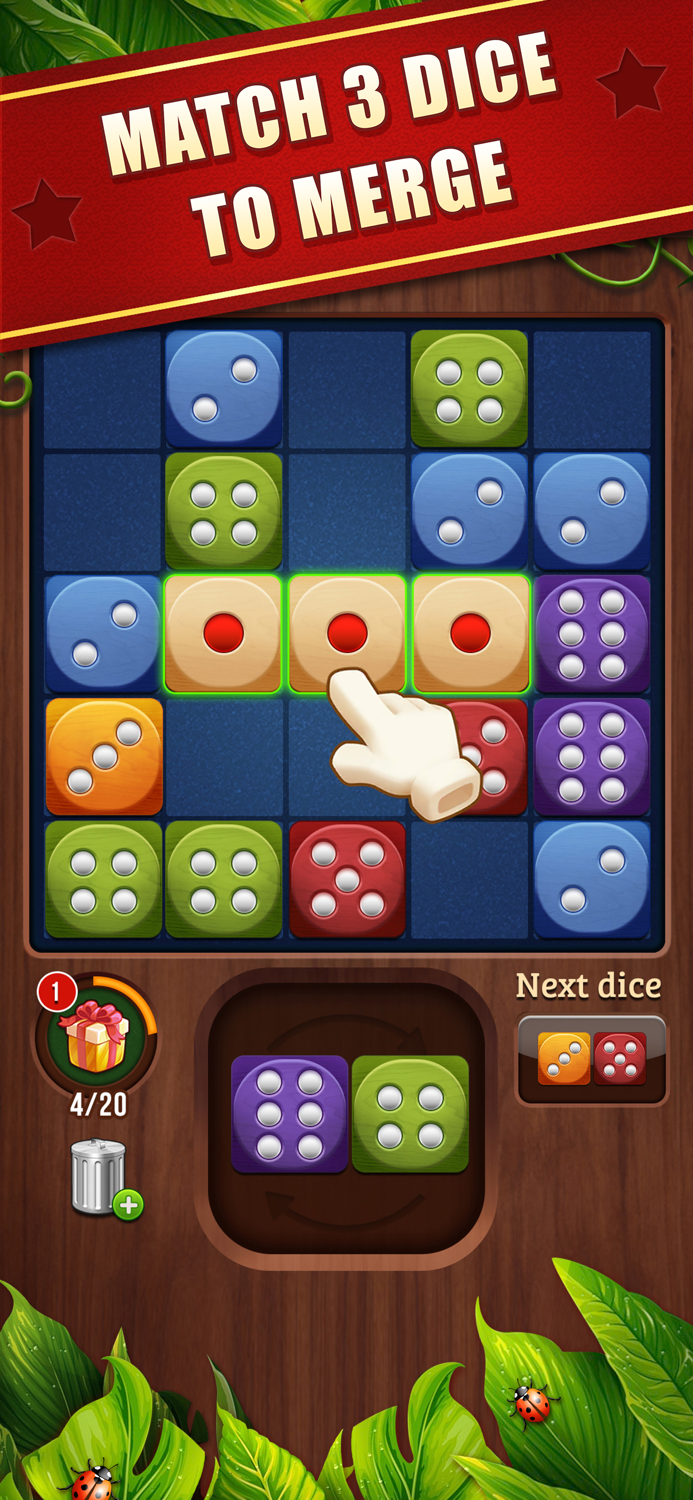 Real Merge Dice Puzzle