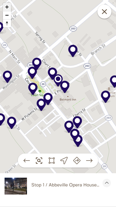Abbeville Historic Tour Screenshot