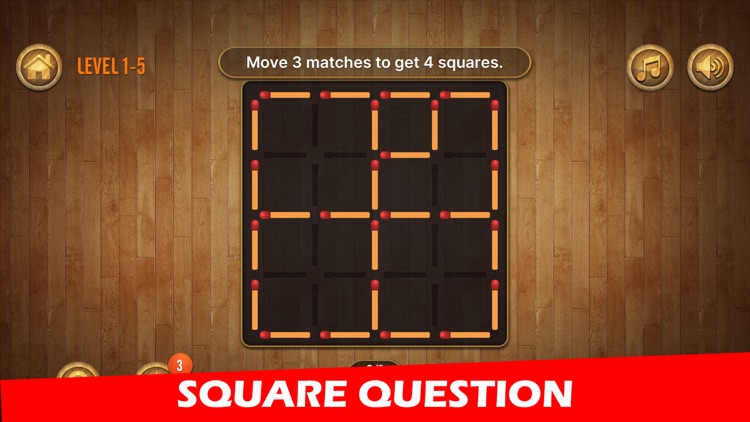 Matchstick Puzzle Classic