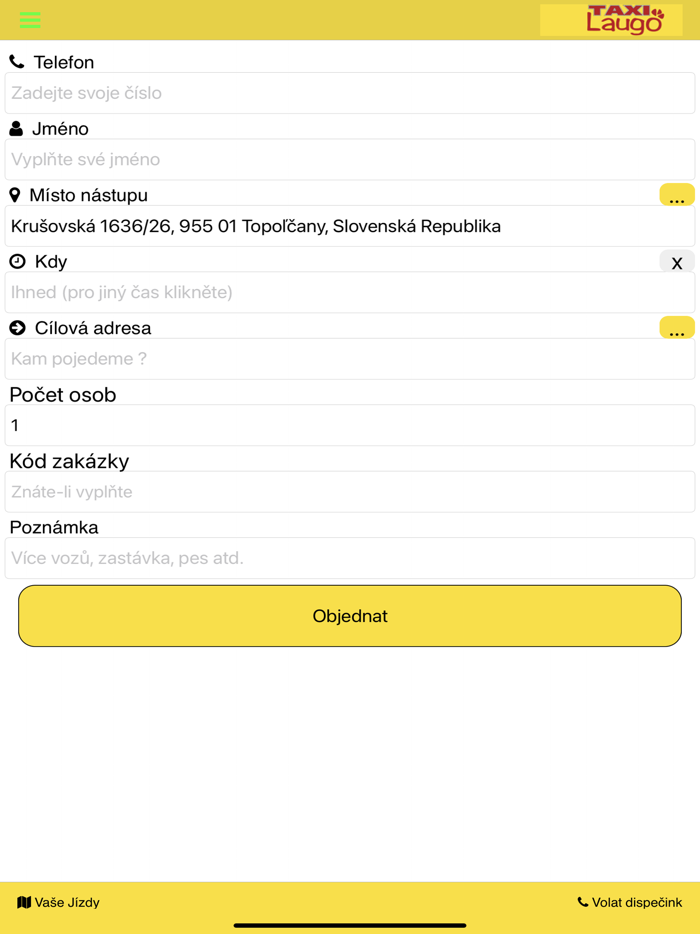 Taxi Laugo Trenčín