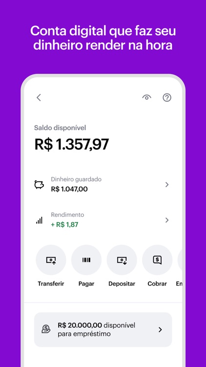 Nubank - Conta e Cartão screenshot-5