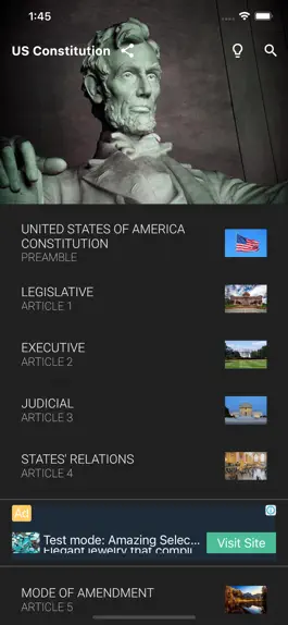 Game screenshot US Consti mod apk