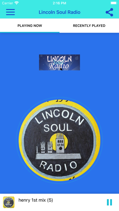 Lincoln Soul Radio Screenshot