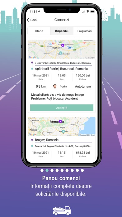 Screenshot #2 pour AutoLift Sofer - Tractare auto