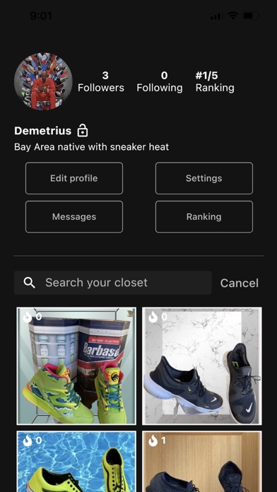 Sneaker Closet Screenshot