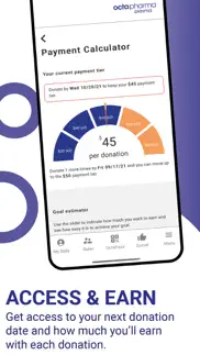 octaapp – donate blood plasma iphone screenshot 4