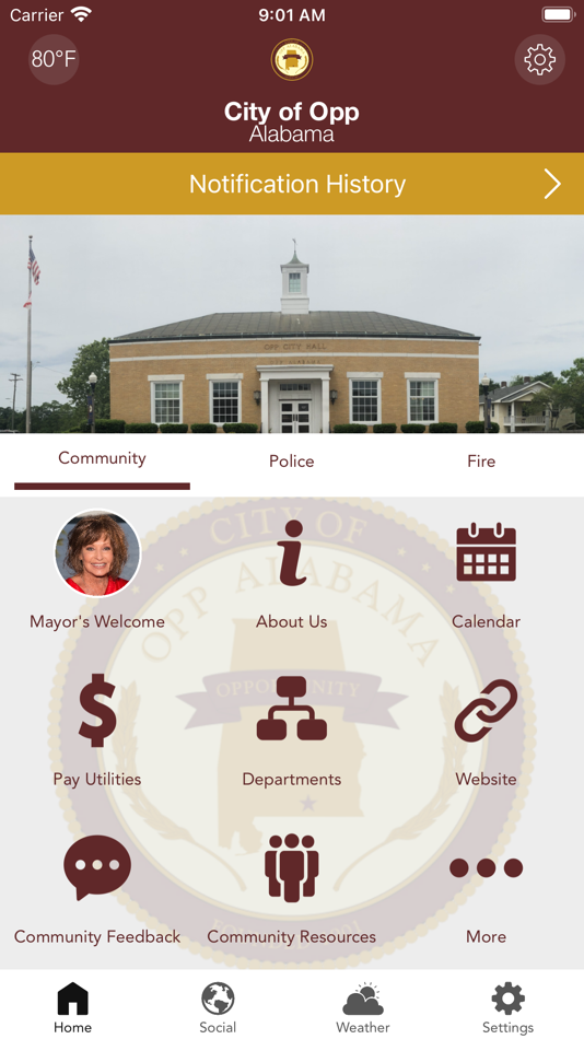 #1. Opp Alabama (iOS) 由: City of Opp, Alabama