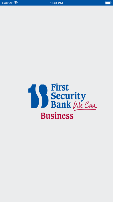 FIRST SECURITY BANK BUSINESS Screenshot