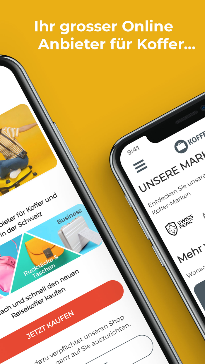 Koffer und Reisegepaeck