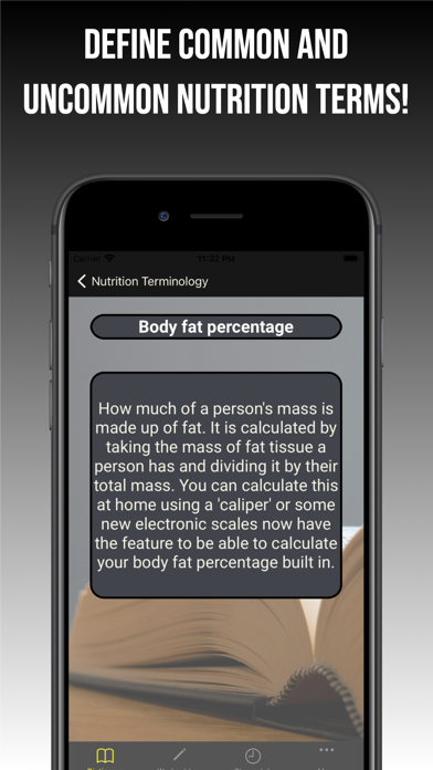 The Fitness Dictionary Screenshot