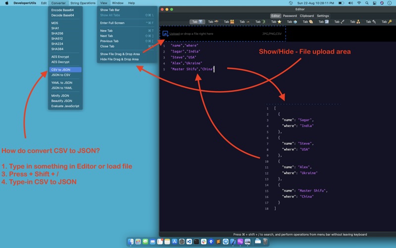 Screenshot #1 pour DeveloperUtils