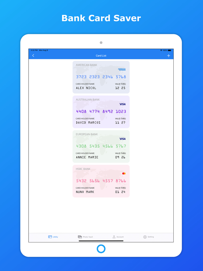Password Manager - Photo Vault
