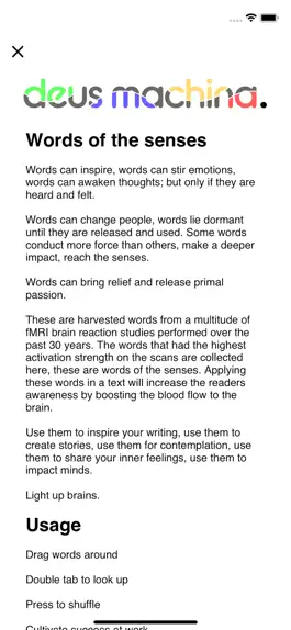 Game screenshot Words of the Senses hack
