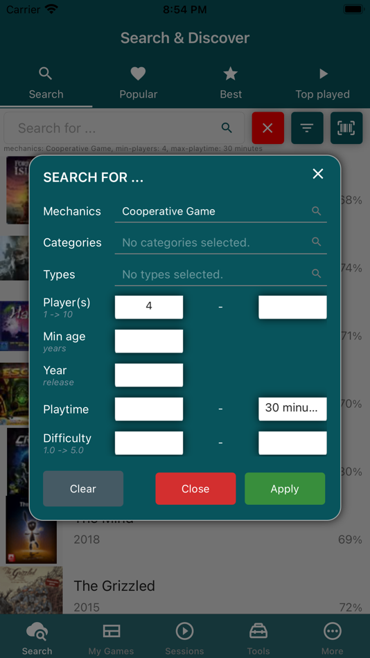 #3. My Board Game Collection (iOS) 来自: Tommy Uytterhaegen