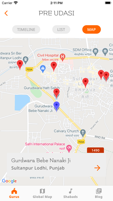 Gurdwaras by Turban Traveller Screenshot