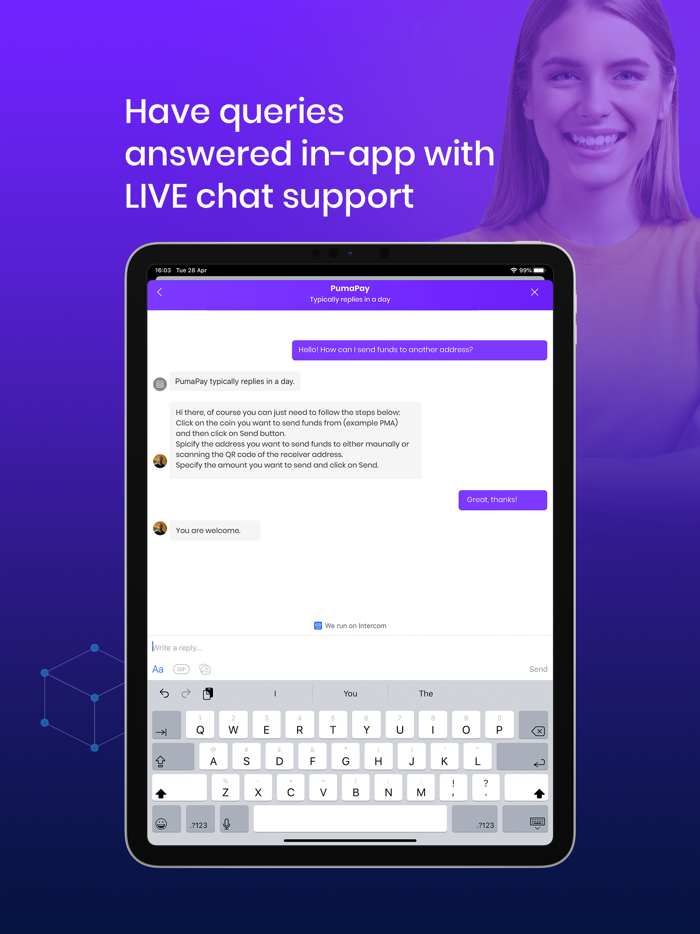 PumaPay Secure bitcoin wallet
