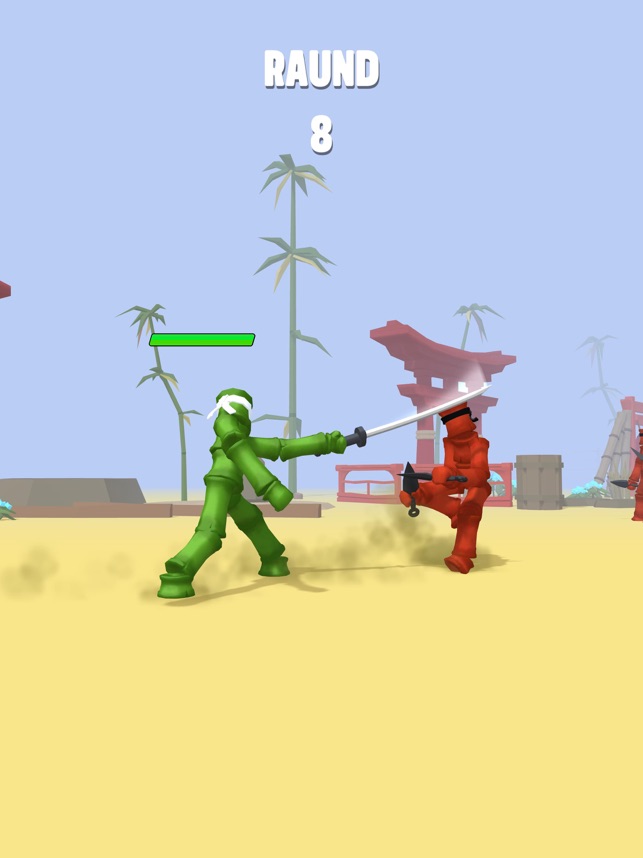 Bamboo Fighter, game for IOS
