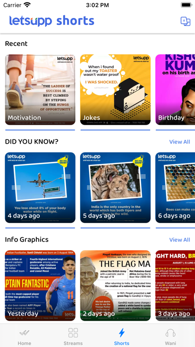 LetsUpp Digital Magazine Screenshot