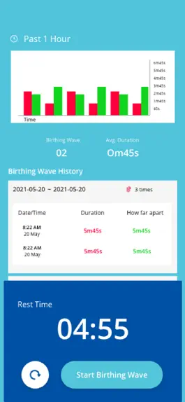 Game screenshot Hypnobabies Contraction Timer apk