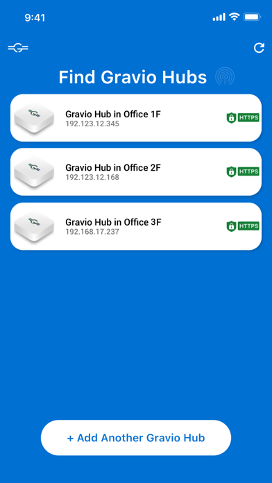 Gravio Monitor Screenshot