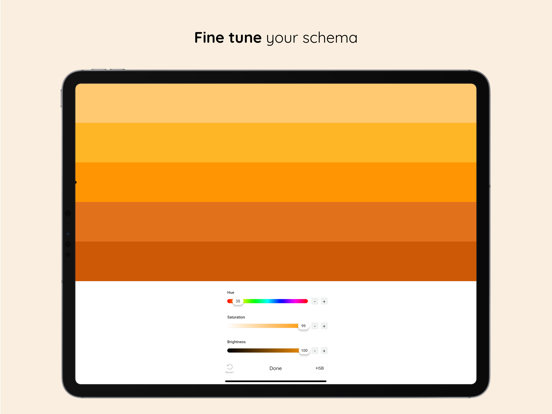 Color Palettes - Boreal iPad app afbeelding 3