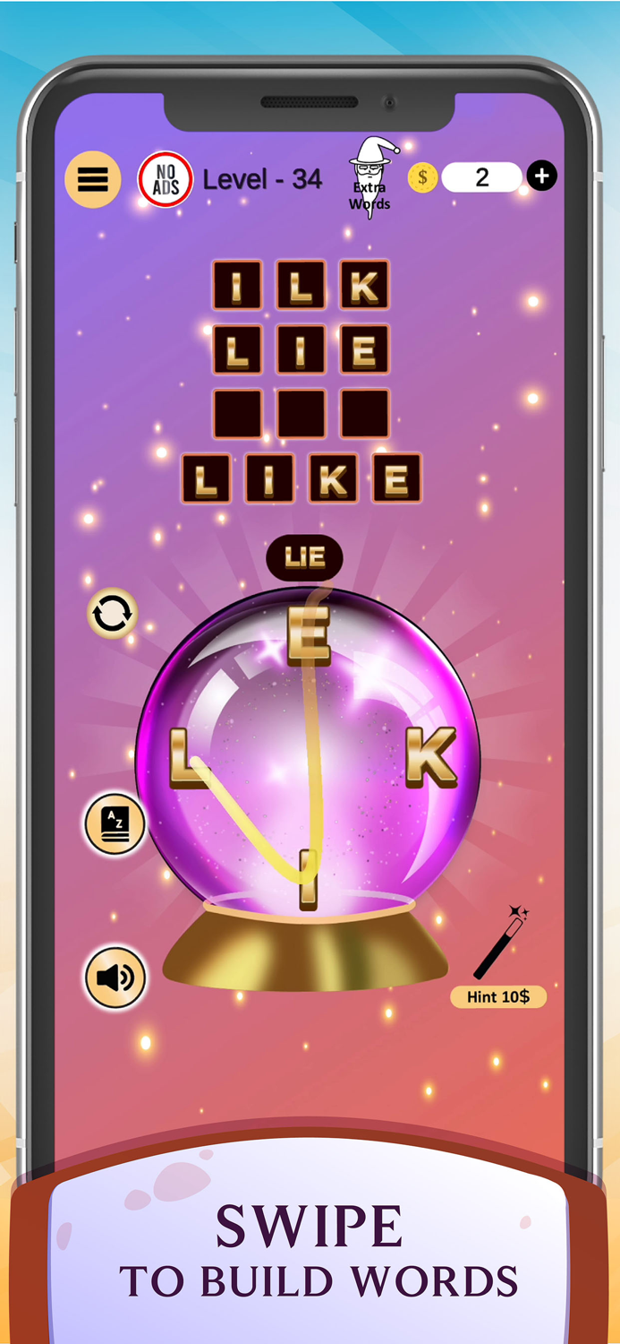 Word Wizard Puzzle - Word Hunt