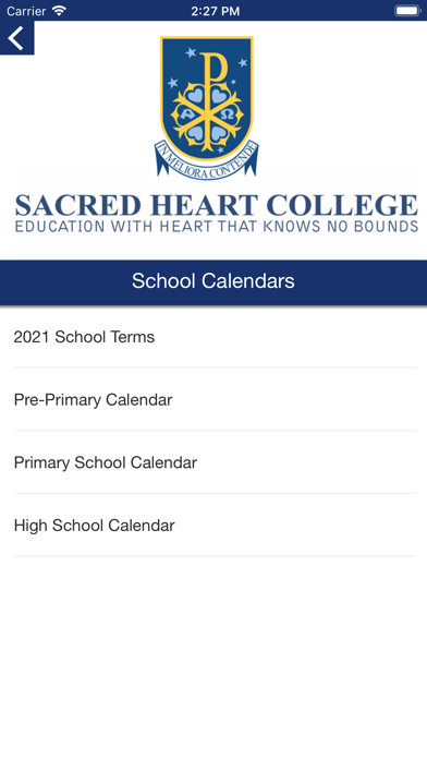 Sacred Heart College (ZA) screenshot 2