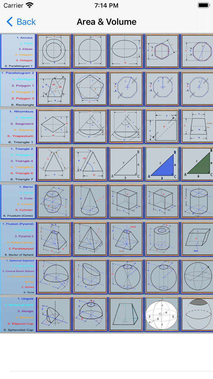 Dimensions Deluxe Calculator