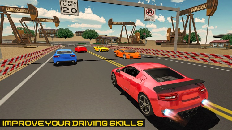 Racing With Power Steering screenshot-3