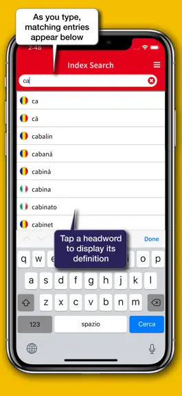 Game screenshot Romanian Dictionary Hoepli apk