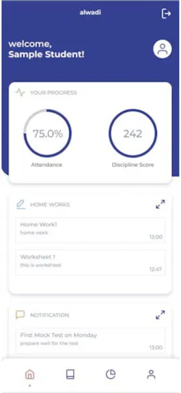 Game screenshot Alwadi International School apk