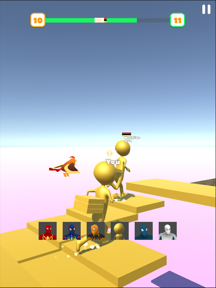 Superhero Transform Race 3D