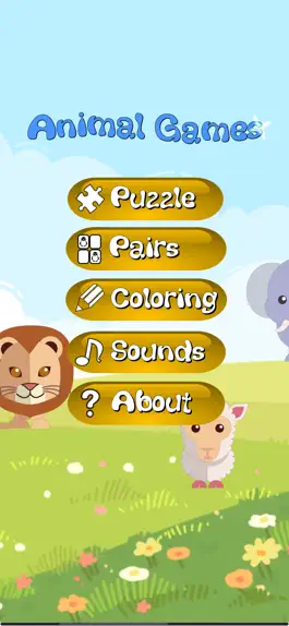 Game screenshot Animal Games Puzzle Sounds etc mod apk