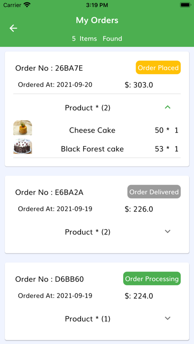 Flutter Grocery  System Screenshot