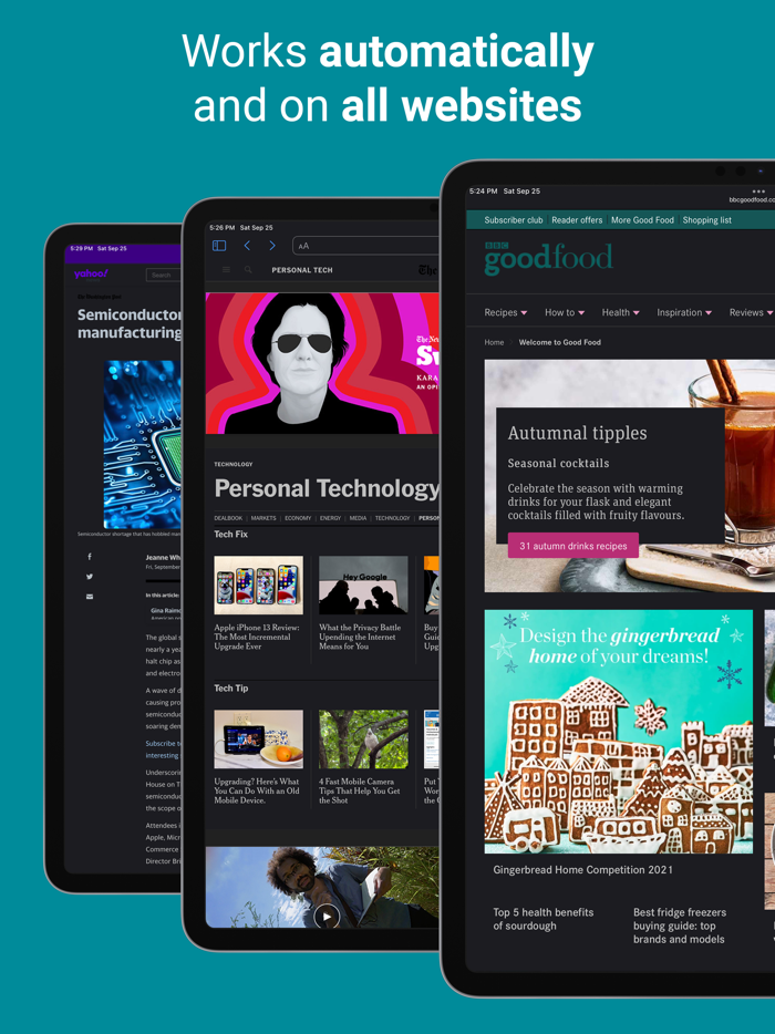 Dark Mode for Safari NightEye