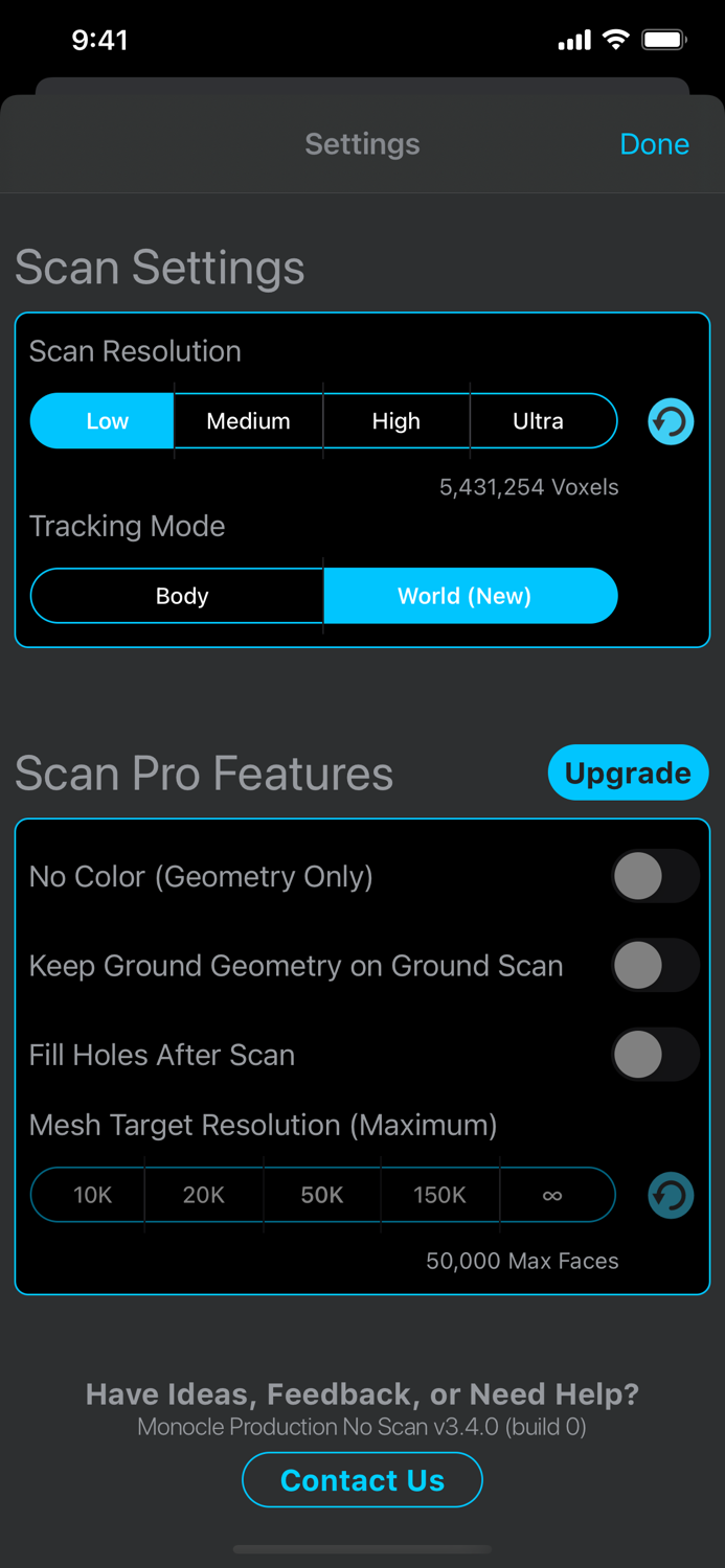 Monocle Structure Scanner