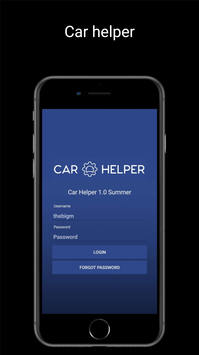 Car helper field app