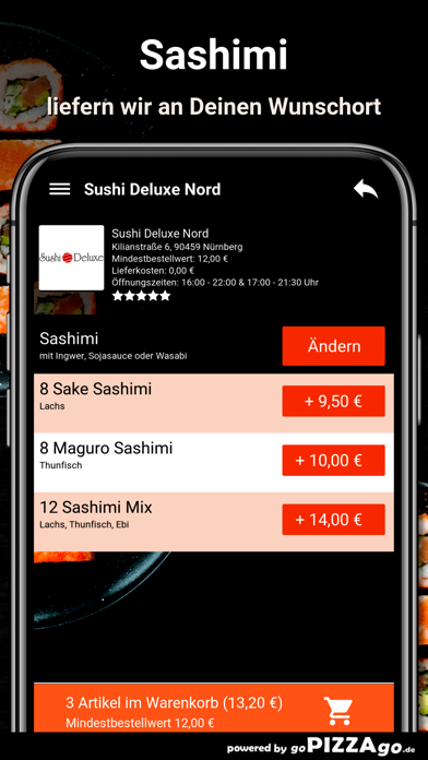 Sushi Deluxe Nord Nürnberg screenshot 6