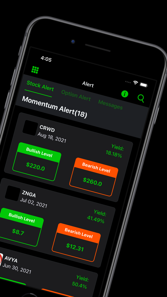 #2. Stock Signals-Screener & Alert (iOS) 由: SHAREIT WIDGET PTE. LTD.