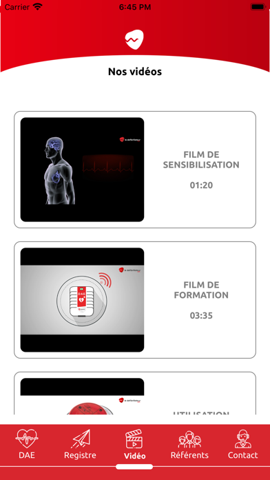 Défib.com Screenshot