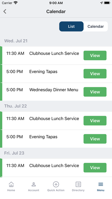 West Vancouver Yacht Club Screenshot