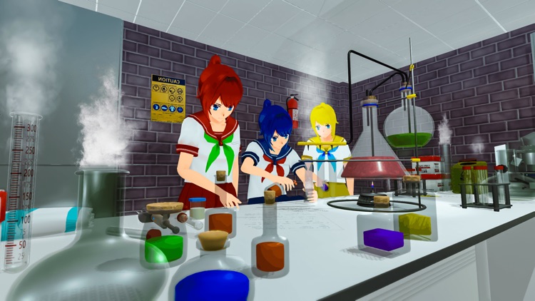 Anime High School Girl Game screenshot-4