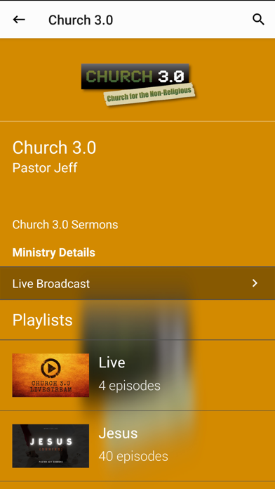 Church 3.0 Screenshot