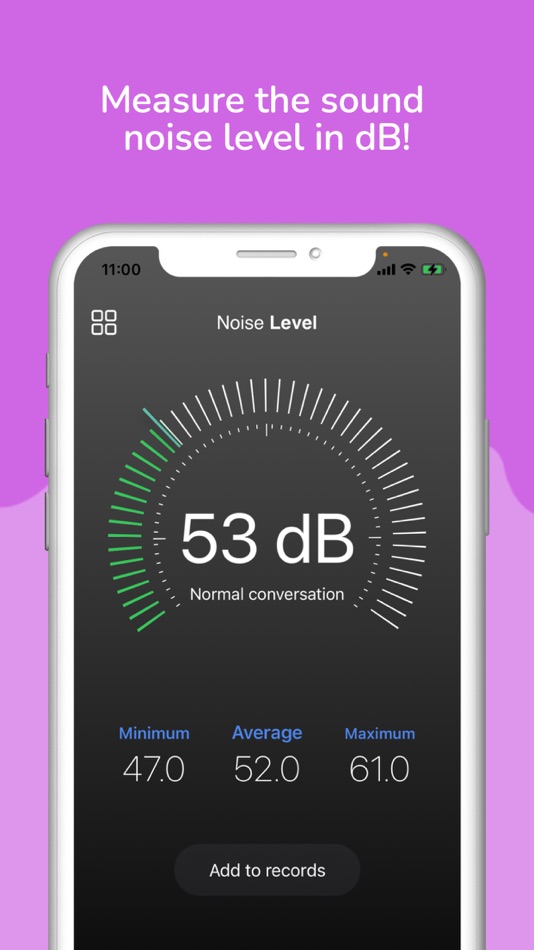 #1. Decibels: Sound Level dB Meter (iOS) 由: Real Vision Ltd