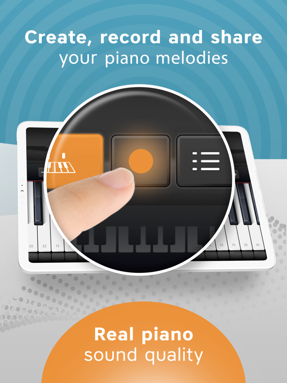 Screenshot #2 for Piano Keyboard App: Play Songs