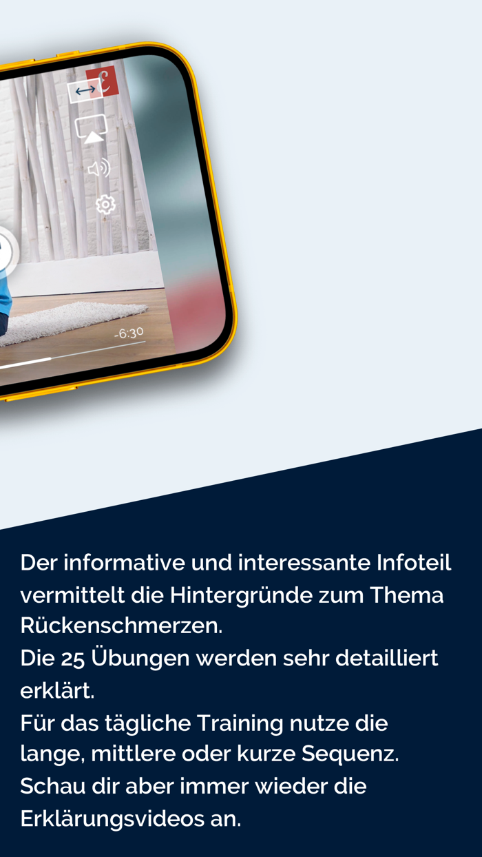 Dein Rückentraining