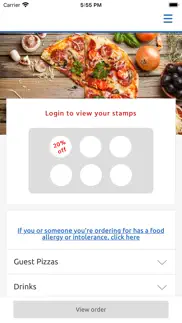 perfect pizza, havant iphone screenshot 1