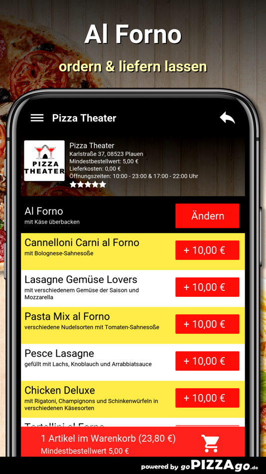 Pizza-Theater Plauen - 1.0.10 - (iOS)